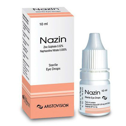 Pack Image: Nazin 0.005% 0.02% Eye Drop (10 ml drop)