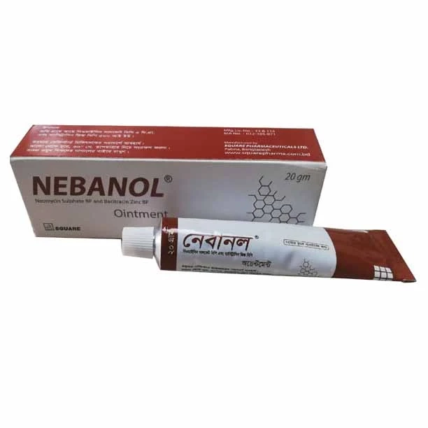 Pack Image: Nebanol (5 mg Ointment (20 gm tube)