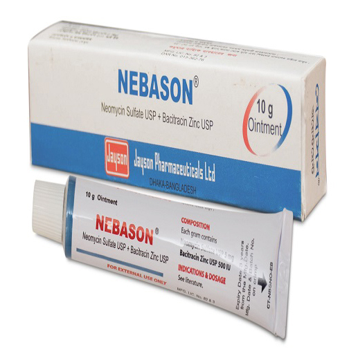 Pack Image: Nebason (5 mg Ointment (10 gm tube)