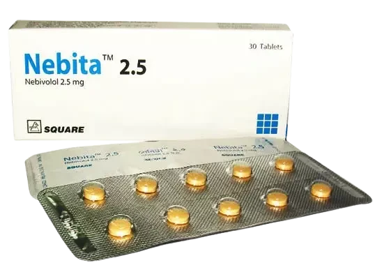 Pack Image: Nebita 2.5 mg Tablet (5 x 10)