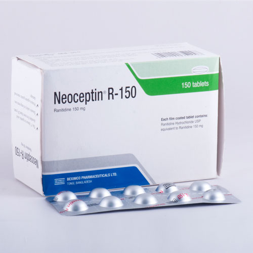 Pack Image: Neoceptin R 150 mg Tablet (15 x 10)
