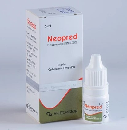Pack Image: Neopred 0.05% Eye Drop (5 ml drop)