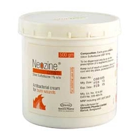 Pack Image: Neozine 1% Cream (250 gm container)