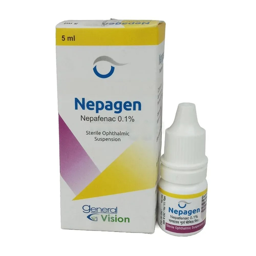 Pack Image: Nepagen 0.1% Suspension (5 ml drop)
