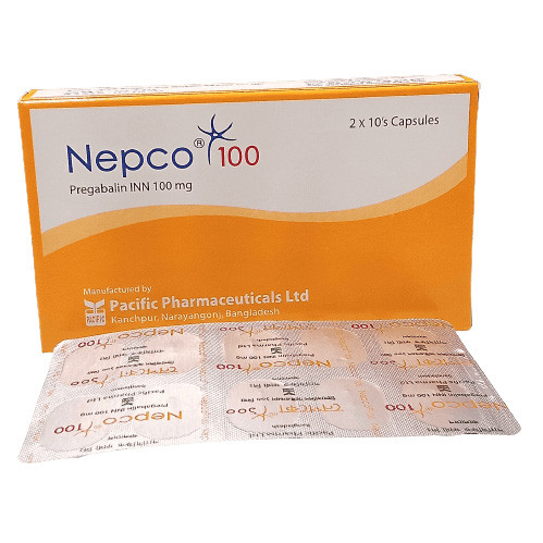 Pack Image: Nepco 100 mg Capsule (2 x 10)