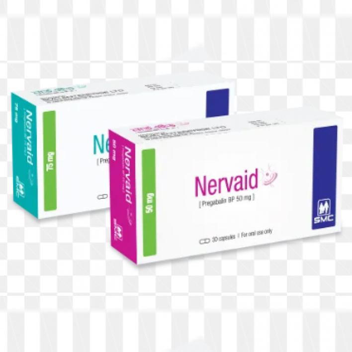 Pack Image: Nervaid 75 mg Capsule (30's pack)