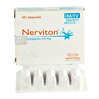 Pack Image: Nerviton 500 mcg Injection (1 ml ampoule)