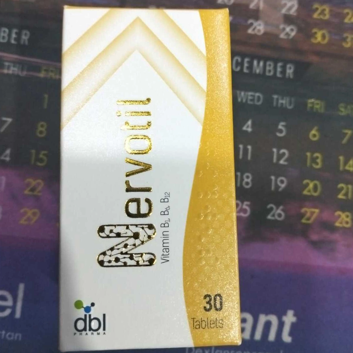 Pack Image: Nervotil 100 mg Tablet (1 x 30)