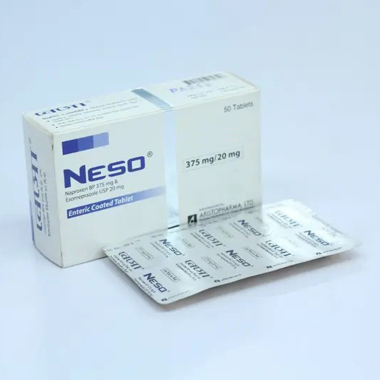 Pack Image: Neso 375 mg Tablet (5 x 10)