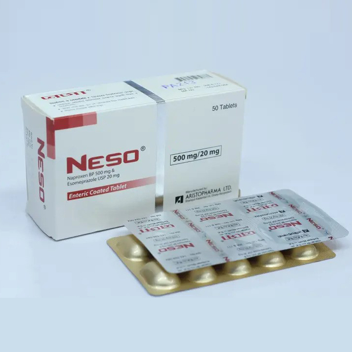 Pack Image: Neso 500 mg Tablet (5 x 10)