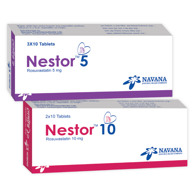 Pack Image: Nestor 5 mg Tablet (3 x 10)