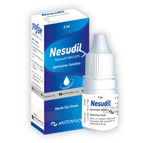 Pack Image: Nesudil 0.02% Eye Drop (3 ml drop)