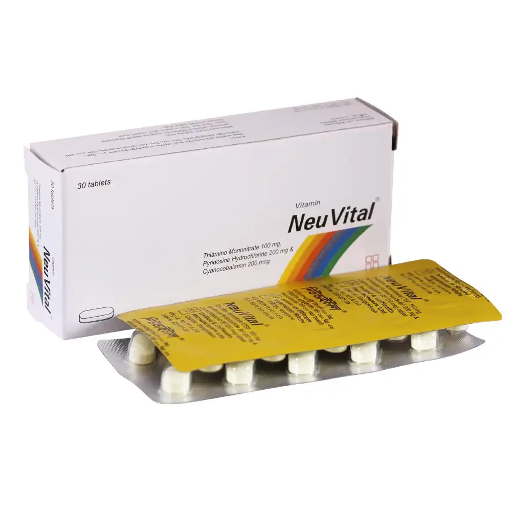 Pack Image: NeuVital 100 mg Tablet (3 x 10)