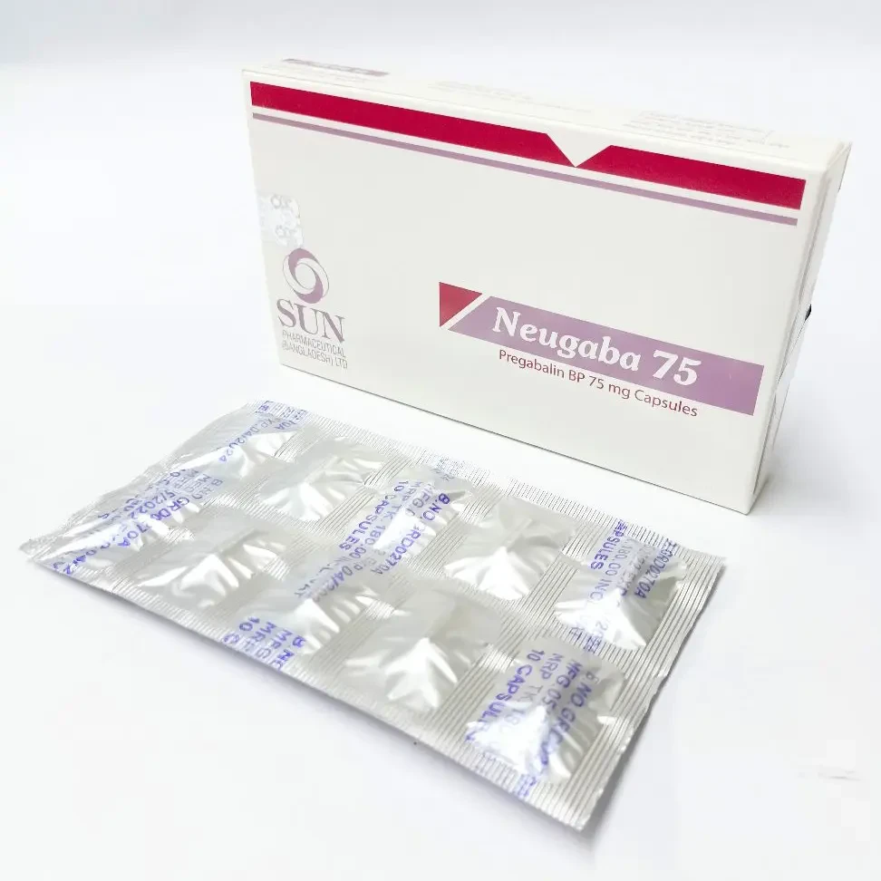 Pack Image: Neugaba 75 mg Capsule (3 x 10)