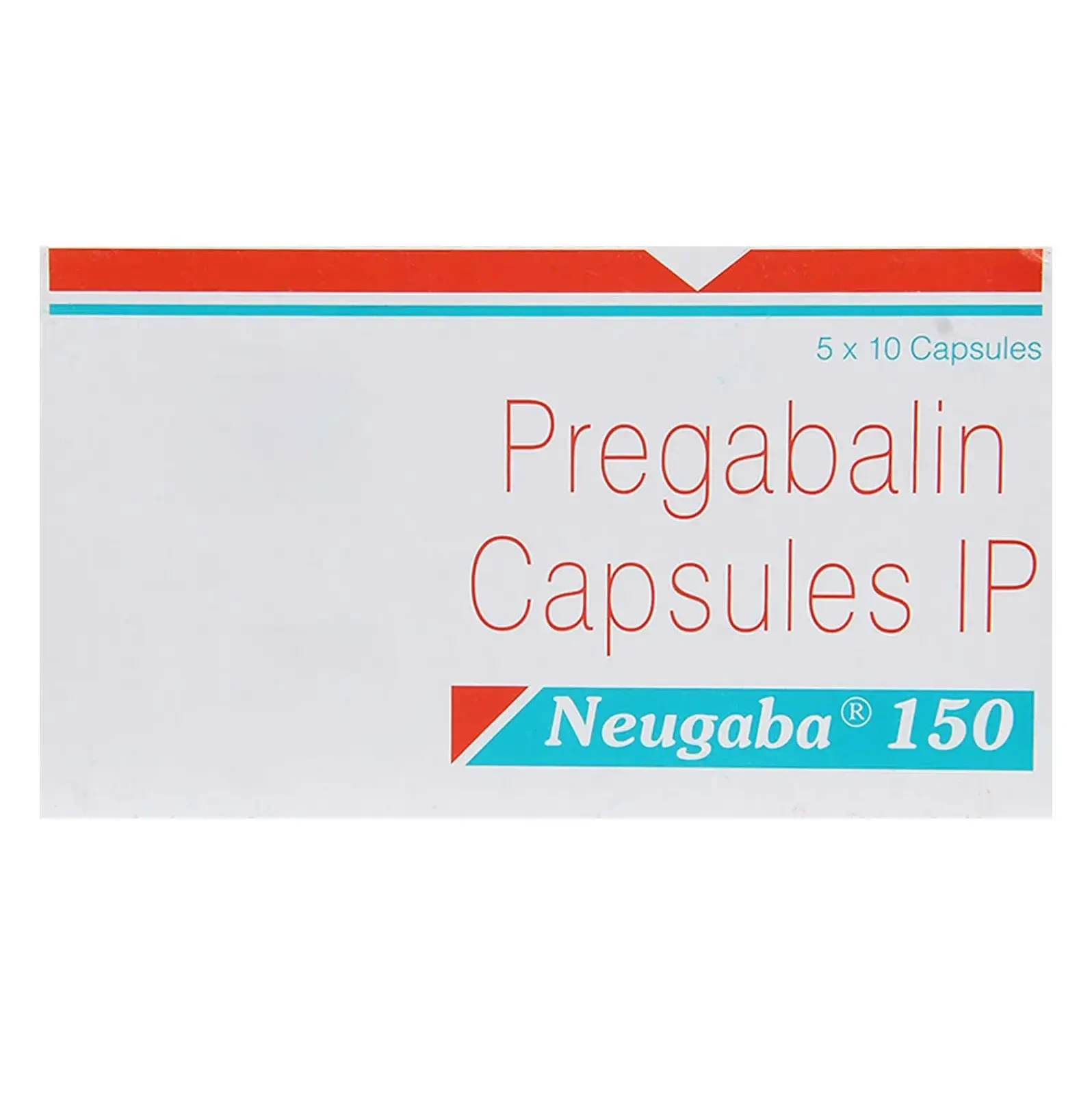 Pack Image: Neugaba 150 mg Capsule (3 x 10)