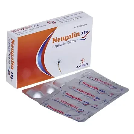 Pack Image: Neugalin 150 mg Capsule (3 x 10)