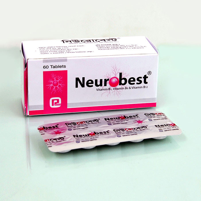 Pack Image: Neurobest 100 mg Tablet (6 x 10)