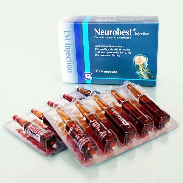 Pack Image: Neurobest (100 mg Injection (3 ml ampoule)