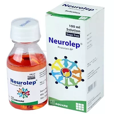 Pack Image: Neurolep 500 mg Syrup (100 ml bottle)