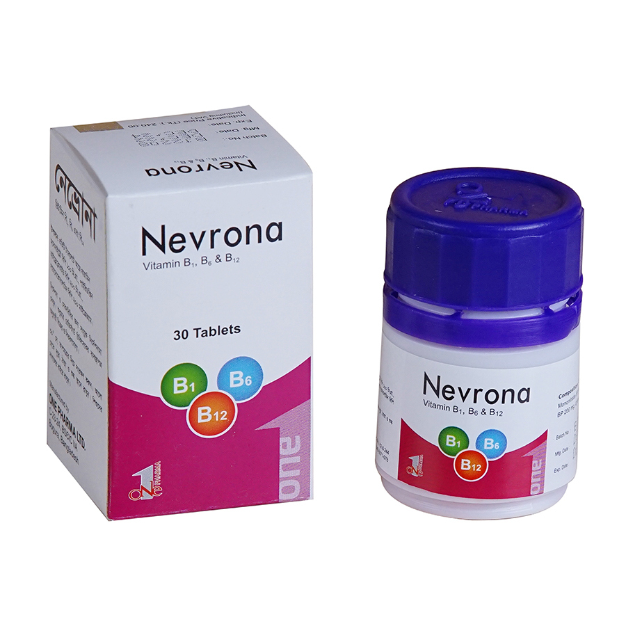 Pack Image: Nevrona 100 mg Tablet (1 x 30)
