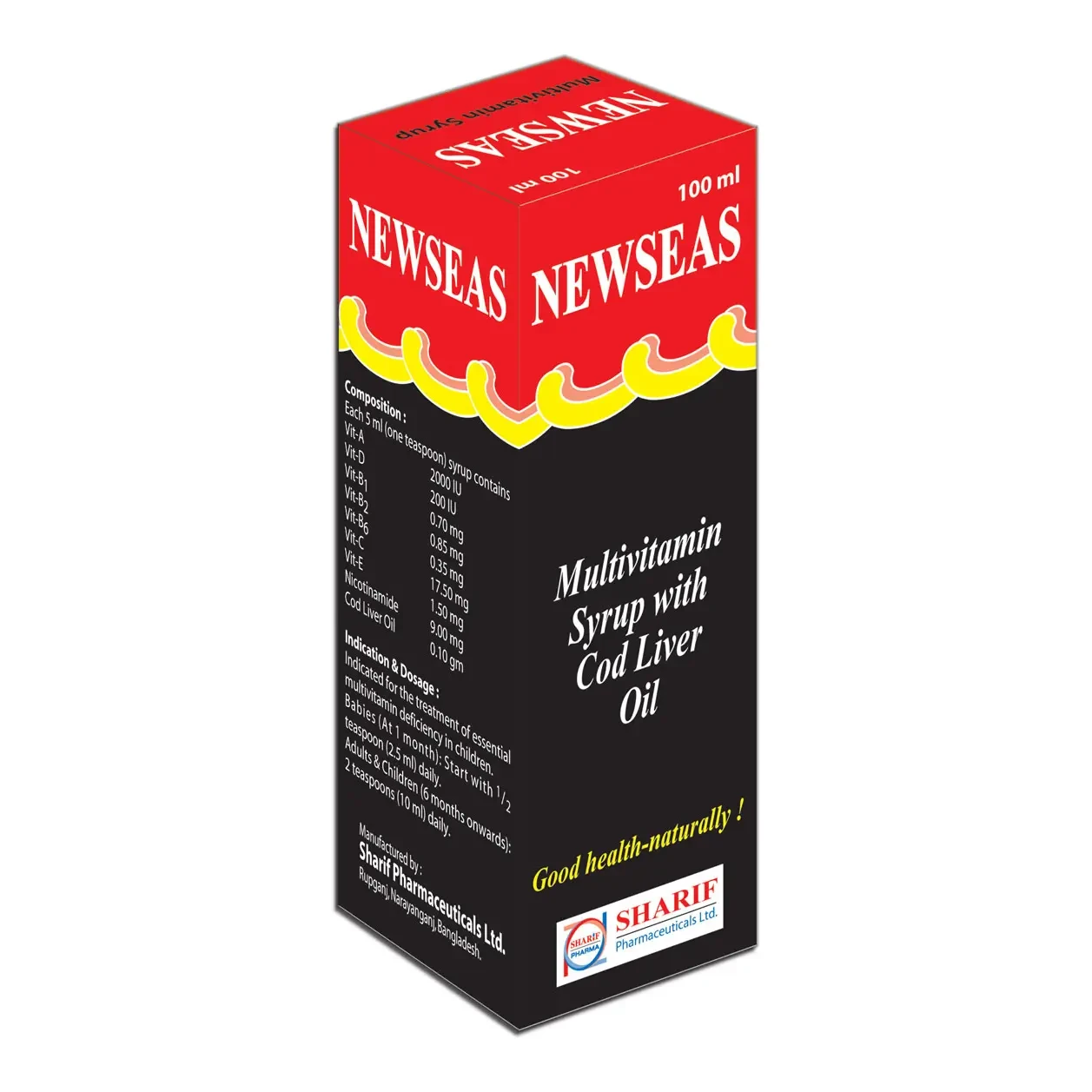Pack Image: Newseas  Syrup (100 ml bottle)