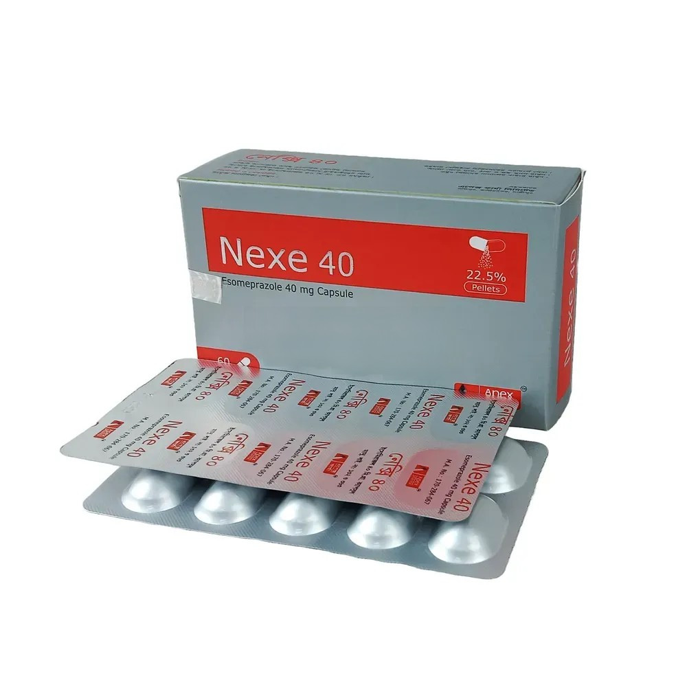 Pack Image: Nexe 40 mg Capsule (6 x 10)
