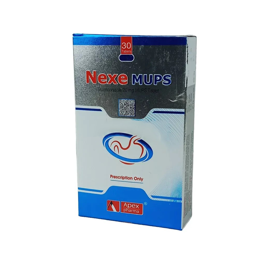 Pack Image: Nexe MUPS 20 mg Tablet (3 x 10)