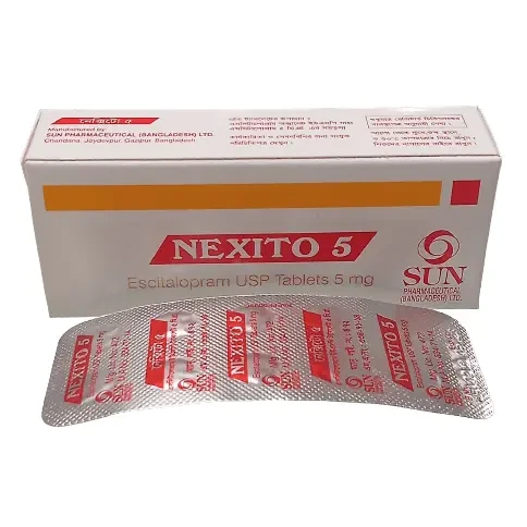 Pack Image: Nexito 5 mg Tablet (5 x 10)