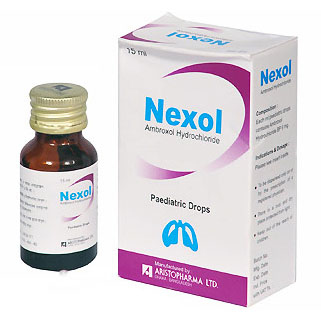 Pack Image: Nexol 6 mg Pediatric Drop (15 ml bottle)