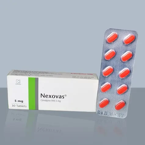 Pack Image: Nexovas 5 mg Tablet (3 x 10)