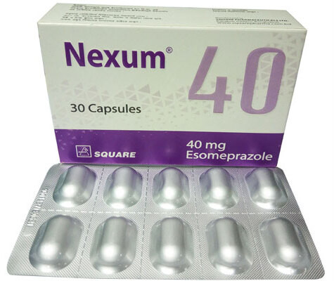 Pack Image: Nexum 40 mg Capsule (3 x 10)