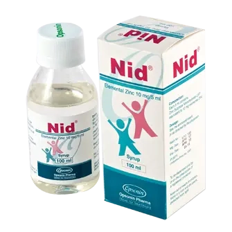 Pack Image: Nid 10 mg Syrup (100 ml bottle)