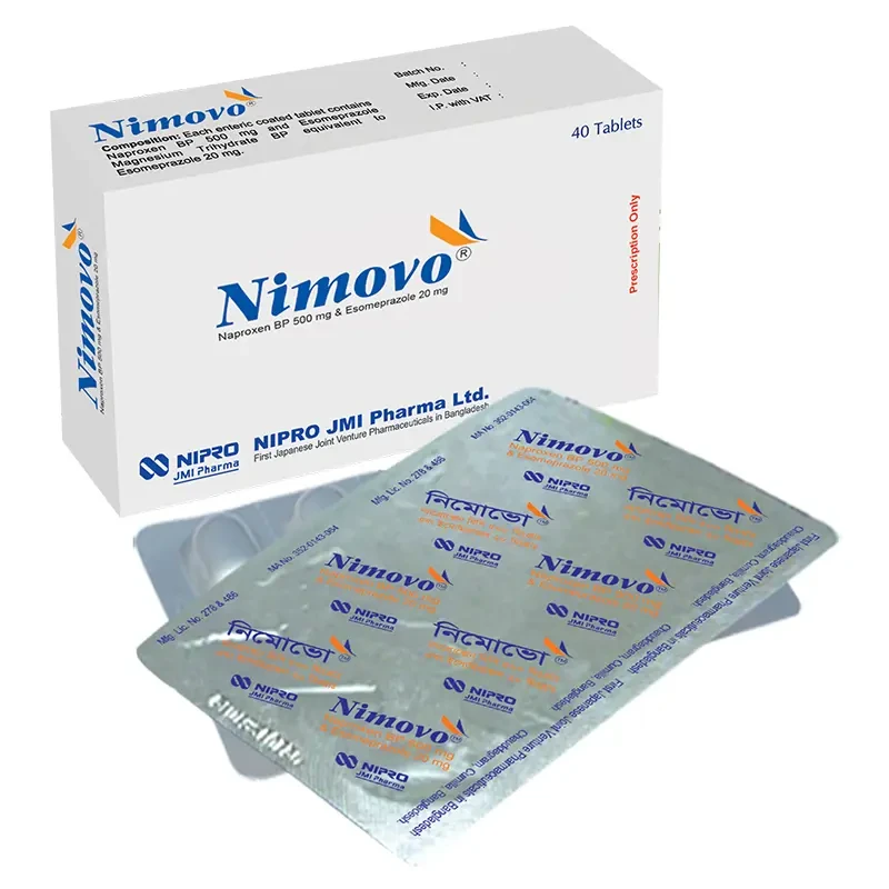 Pack Image: Nimovo 500 mg Tablet (4 x 10)
