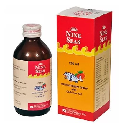 Pack Image: Nine Seas Syrup (200 ml bottle)