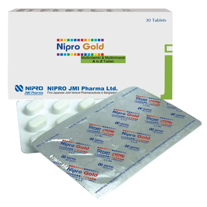Pack Image: Nipro Gold Tablet (2 x 15)