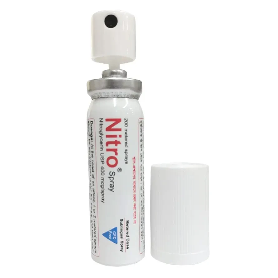 Pack Image: Nitro 400 mcg Spray (200 metered spray)