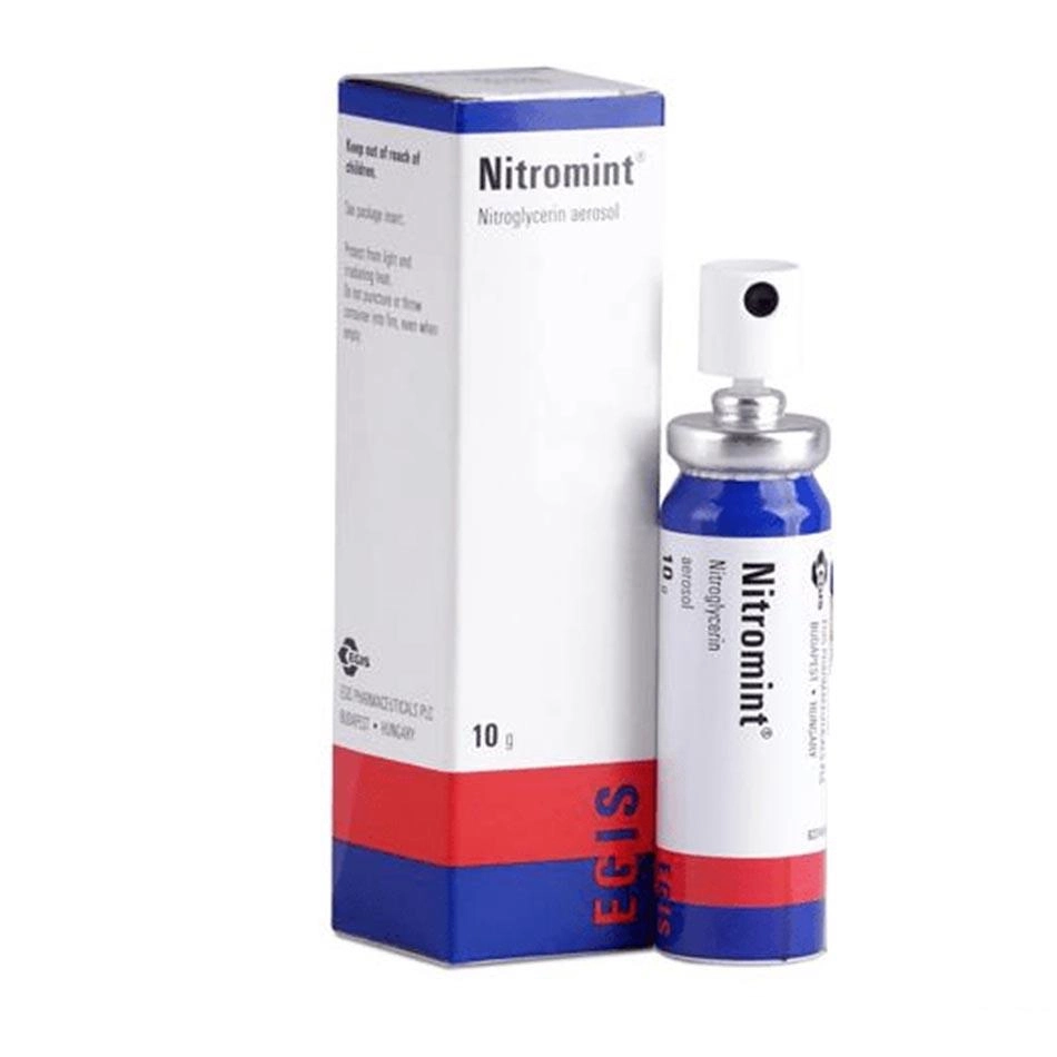 Pack Image: Nitromint 400 mcg Spray (200 metered spray)