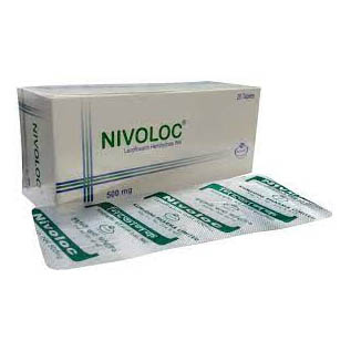 Pack Image: Nivoloc 500 mg Tablet (5 x 4)