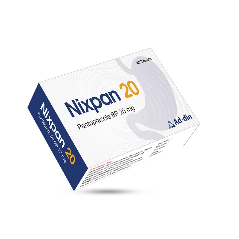 Pack Image: Nixpan 20 mg Tablet (4 x 15)