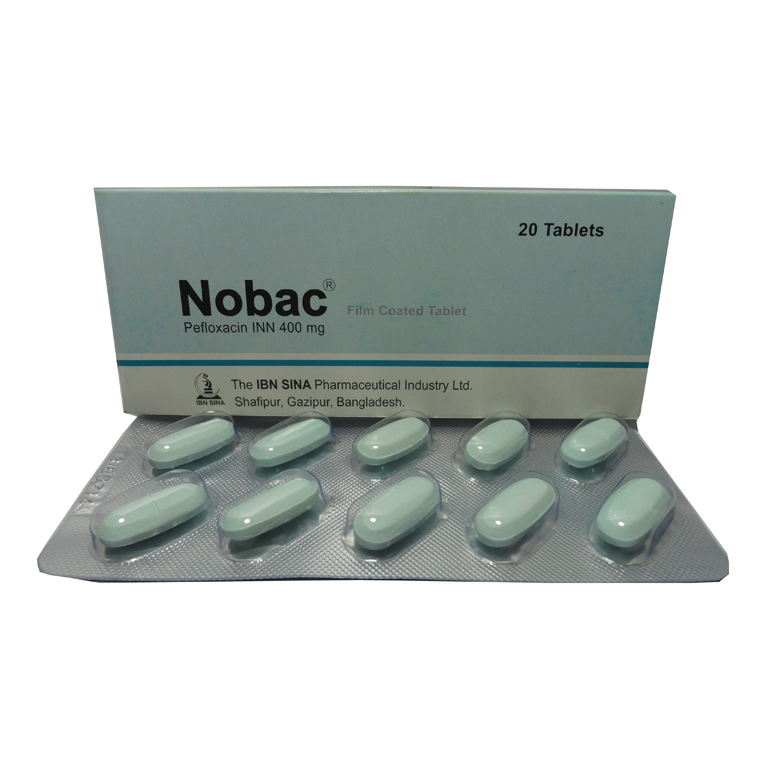 Pack Image: Nobac 400 mg Tablet (2 x 10)