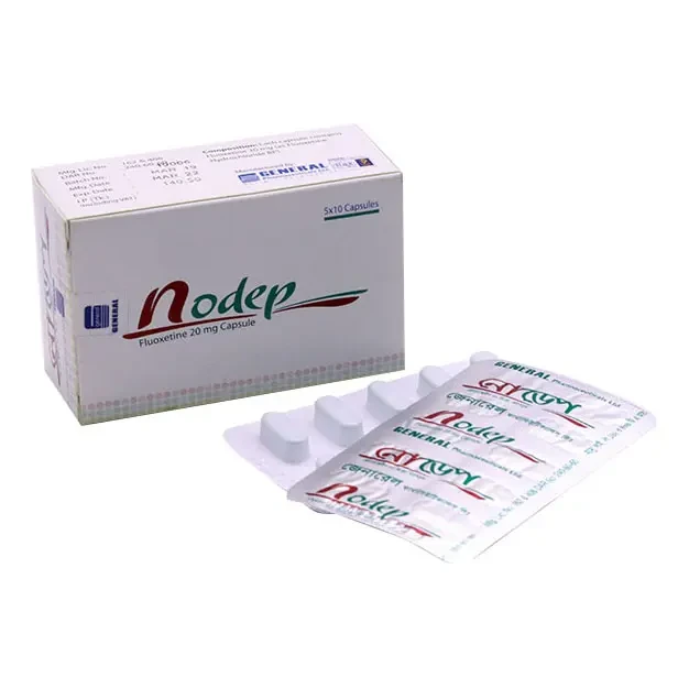 Pack Image: Nodep 20 mg Capsule (5 x 10)