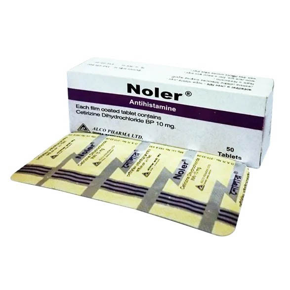 Pack Image: Noler 10 mg Tablet (5 x 10)
