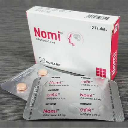Pack Image: Nomi 2.5 mg Tablet (2 x 6)
