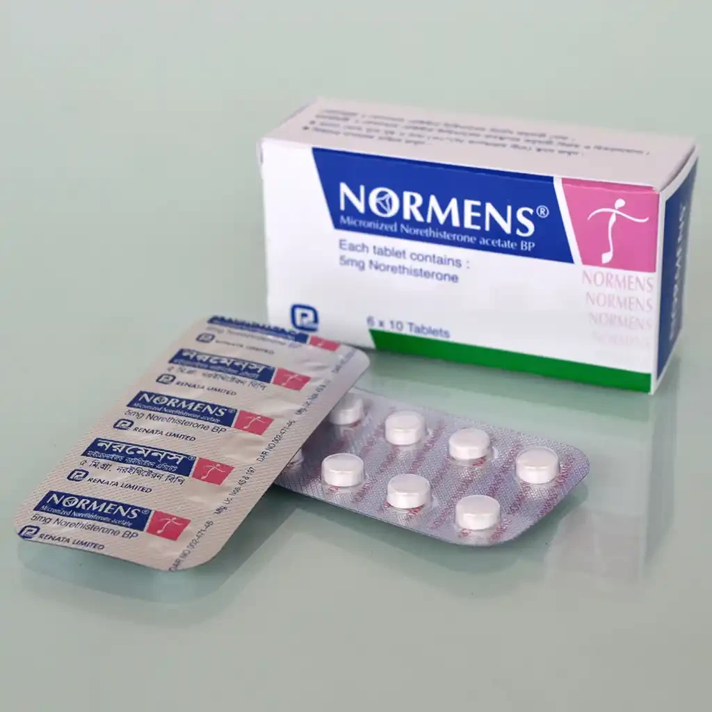 Pack Image: Normens 5 mg Tablet (10 x 10)
