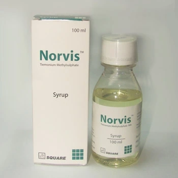 Pack Image: Norvis 10 mg Syrup (100 ml bottle)