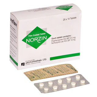 Pack Image: Norzin 0.5 mg Tablet (25 x 10)