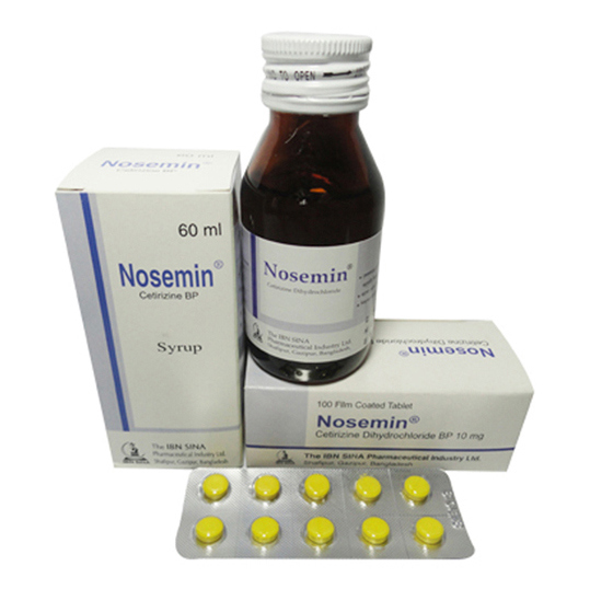 Pack Image: Nosemin 10 mg Tablet (10 x 10)