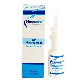 Pack Image: Nosomist 0.9% Nasal Spray (200 metered sprays)