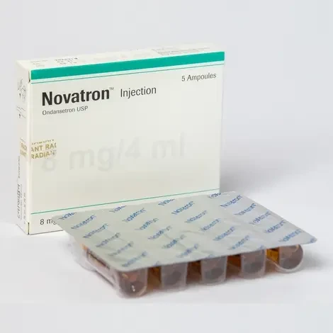 Pack Image: Novatron 8 mg Injection (4 ml ampoule)