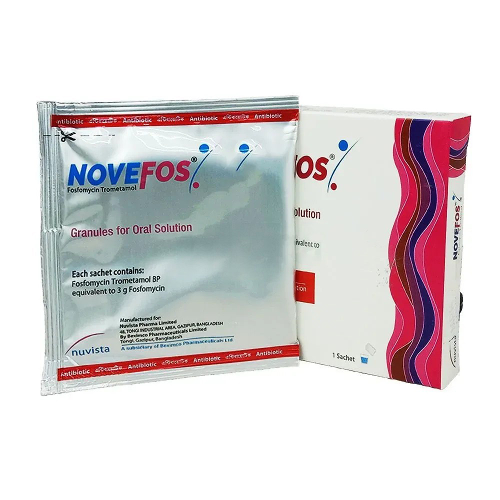 Pack Image: Novefos 3 gm Powder (3 gm sachet)